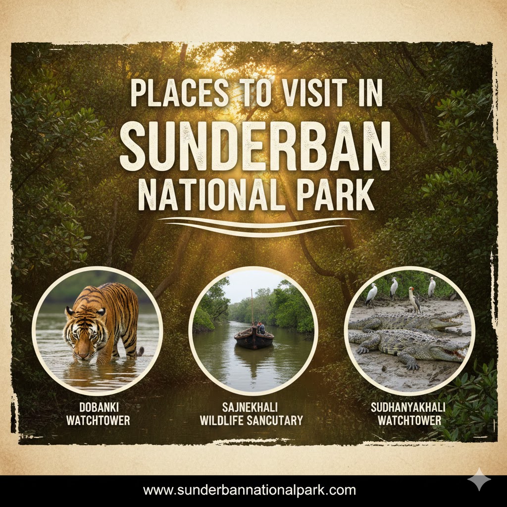 Places to Visit in Sunderban National Park