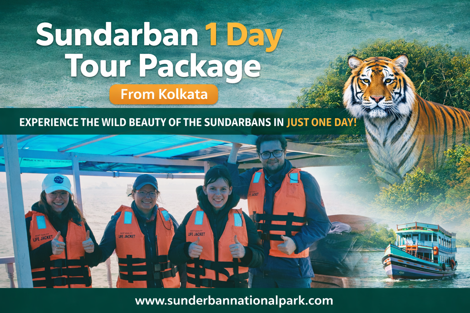 Sundarban One Day Tour Package From Kolkata