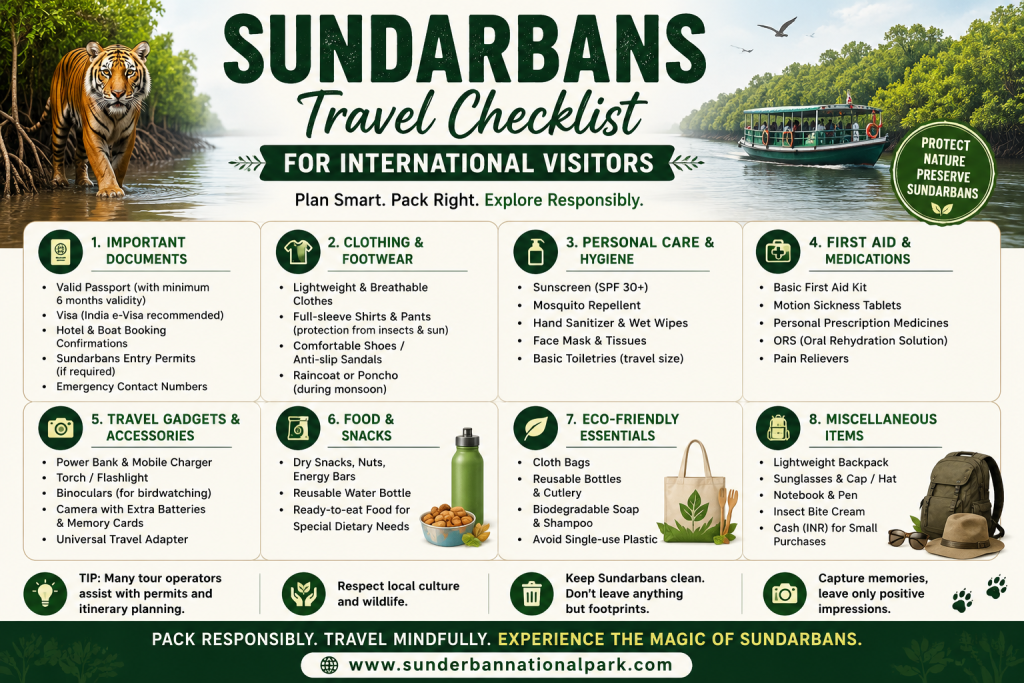 Sundarbans Travel Checklist For International Visitors