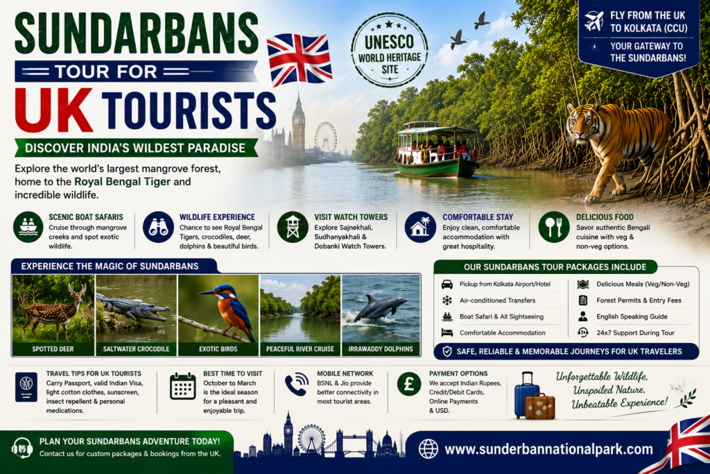 Sundarbans Tour For UK Tourists