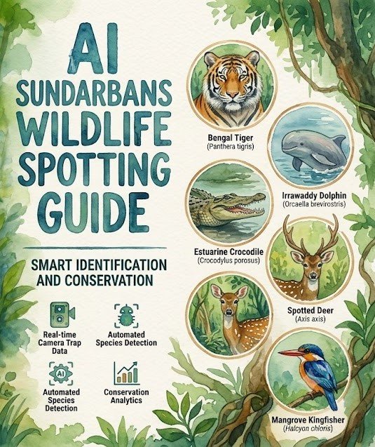AI Sundarbans Wildlife Spotting Guide